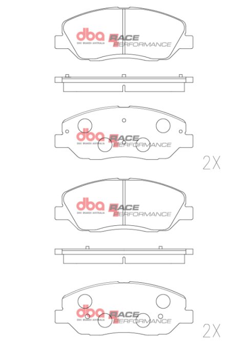 DBA 2022+ Hyundai i20 N Front RP Performance Brake Pads thumbnail 1