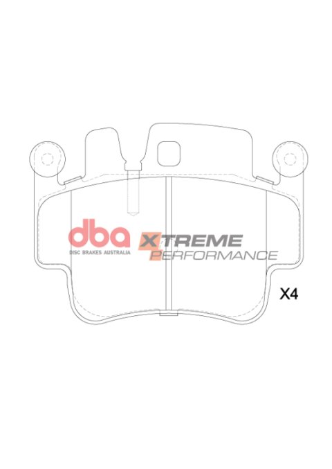 DBA 98-01 Porsche 911 Carrera 996 / 04-13 Porsche Carrera S 997 XP Performance Front/Rear Brake Pads thumbnail 1