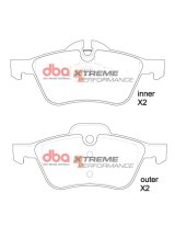 DBA 01-06 Mini Cooper (R50) XP Performance Front Brake Pads thumbnail 5