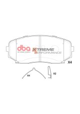 DBA 2017+ Mitsubishi Eclipse Cross XP Performance Front Brake Pads thumbnail 6