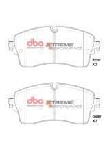 DBA 2018+ Jaguar E-Pace (w/18in Wheels) XP Performance Front Brake Pads thumbnail 5
