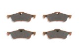 DBA 01-14 Mini Cooper (R50/R56) XP Performance Rear Brake Pads thumbnail 1