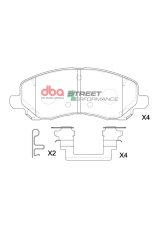 DBA 11-14 Chrysler 200 SP Performance Front Brake Pads thumbnail 3