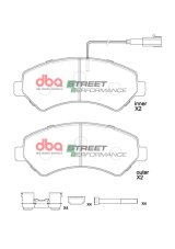 DBA 14-23 Ram ProMaster 1500 SP Performance Front Brake Pads thumbnail 6