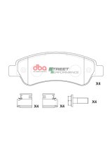 DBA 14-23 Ram ProMaster 1500 SP Performance Rear Brake Pads thumbnail 6