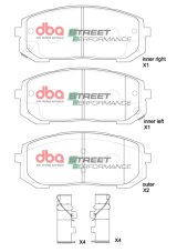 DBA 20-23 Hyundai Sonata SP Performance Front Brake Pads thumbnail 1