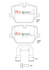 DBA 20-23 Toyota Supra (345mm Rear Rotor) SP Performance Rear Brake Pads thumbnail 1