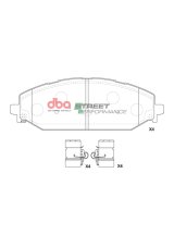 DBA 2018+ Ram 1500 TRX SP Performance Front Brake Pads thumbnail 1
