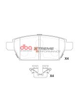 DBA 06-12 Ford Fusion XP Performance Rear Brake Pads thumbnail 6