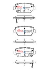 DBA 18-22 Mitsubishi Eclipse Cross (w/Manual Parking Brake) Street Series Rear Brake Pads thumbnail 1