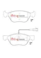 DBA 2014 Tesla S XP Performance Front Brake Pads thumbnail 1