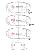 DBA 22-23 Hyundai Ioniq 5 SP Performance Front Brake Pads thumbnail 1