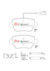 DBA 15-16 Maserati Quattroporte (w/360mm Front Rotor) SP Performance Front Brake Pads thumbnail 1