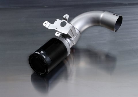 Remus 2014 BMW M235I F22 Sport Centered Exhaust w/Connection Tube/Black Chrome Tail Pipe Set (Bundled Kit)