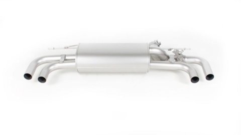 Remus 2017 BMW 5 Series G30/G31 Axle Back Exhaust w/Connection Tube/Carbon Tail Pipe Set (1x rms088017 1500, 1x rms088017 0000, 4x rms0006 70CSR) thumbnail 2
