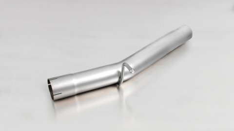 Remus 2014 Volkswagen Golf R Mk VII Axle Back Exhaust w/Connection Tubes/Black Chrome Tail Pipe Set (Bundled Kit) thumbnail 3