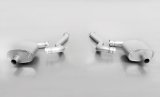 Remus 2015 Ford Mustang 2.3L Ecoboost Axle Back Exhaust w/Front Section/Carbon Tail Pipe Set (Bundled Kit) thumbnail 2