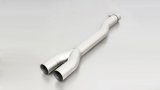 Remus 2015 Ford Mustang 2.3L Ecoboost Axle Back Exhaust w/Front Section/Chrome Tail Pipe Set (Bundled Kit) thumbnail 3