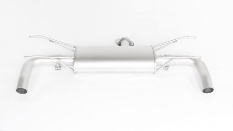 Remus 2016 Fiat 124 Spider 1.4L Turbo Axle Back Exhaust w/Front Section/Polished Tail Pipe Set (Bundled Kit)