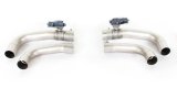 Remus 2016 Alfa Romeo Giulia Quadrifoglio 2.9L Axle Back Exhaust w/Conn Tubes/Chrome Tail Pipe Set (Bundled Kit) thumbnail 2