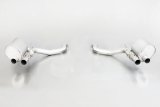Remus 2013 Maserati Ghibli (Excl 2017) 3.0L Axle Back Exhaust w/Front Silencer/Chrome Tail Pipe Set (Bundled Kit) thumbnail 2