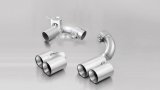 Remus 2012 BMW 3 Series F30/F31 2.0L (B48B20) Axle Back Exhaust w/Front Section/Chrome Tail Pipe Set (Bundled Kit) thumbnail 1