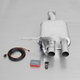 Remus 2014 Mini Cooper S F56 2.0T Axle Back Exhaust w/Adapter/Front Silencer/Polished Tail Pipe Set (Bundled Kit) thumbnail 1