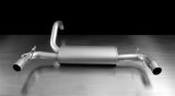 Remus 2007 Abarth 500 Abarth 1.4L Axle Back Exhaust w/Carbon Tail Pipe Set (1x rms182510 0500, 2x rms0006 70CSR) thumbnail 2