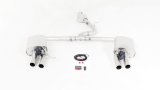 Remus 2016 Volkswagen Golf R 2.0L Mk VII Cat-Back Exhaust w/Angled Chrome Tail Pipe Set (1x rms956015 0500LR, 4x rms0006 70SR) thumbnail 2