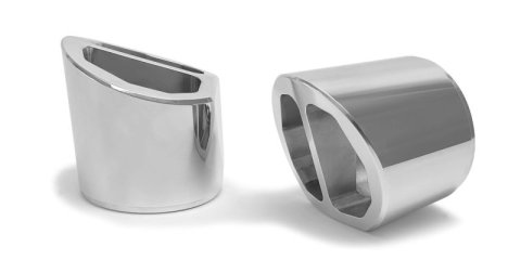 Remus 2021+ BMW R 18 (Euro 5) Chrome Slip On - Left & Right Side w/V1 End Caps (1x rms007103 089920LR, 1x rmsEK110)