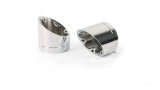 Remus 2021+ BMW R 18 (Euro 5) Chrome Slip On - Left & Right Side w/Slash Cut V1 End Caps - Silver (1x rms007103 089920LR, 1x rmsEK43) thumbnail 1