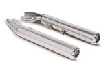 Remus 2021+ BMW R 18 (Euro 5) Chrome Slip On - Left & Right Side w/Straight End V2 End Caps - Black (1x rms007103 089920LR, 1x rmsEK62) thumbnail 2