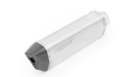 Remus 2019 BMW R 1250 RT Black Hawk Stainless Steel Slip On w/Connection Tube (1x rms0105 088119, 1x rms64582 088119)
