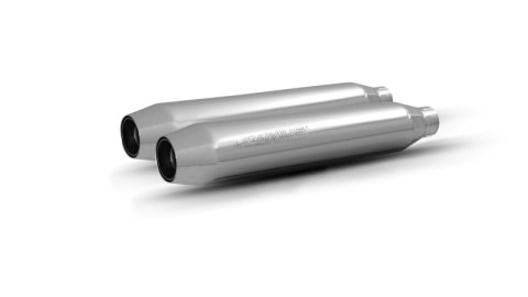 Remus 2019 Triumph Speed Twin Tapered Chrome Slip On - Left & Right Side (1x rms7102 918019L, 1x rms7102 918019R)
