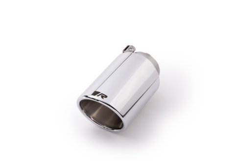 Remus Stainless Steel 102mm Angled Rolled Edge Chrome Tail Pipe Set (Quad Tips) (4x rms0006 70SR) thumbnail 1