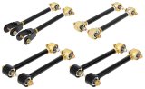 RockJock TJ/LJ Johnny Joint Adjustable Control Arms Set Of 8 w/ Double Adjustable Upper Arms (1x rokCE-9102SF, 1x rokCE-9103S, 2x rokCE-9106) thumbnail 1