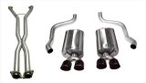 Corsa 2009-2013 Chevrolet Corvette C6 6.2L V8 LS3 Manual Black Sport 3in Cat-Back thumbnail 7