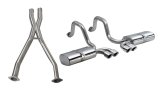 CORSA 97-04 Corvette C5 Sport 2.5 Cat-Back Exhaust System 4in Twin Tips thumbnail 1