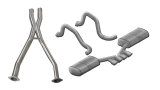 Corsa 97-04 Chevrolet Corvette (C5) 2.5in Sport Cat-Back Exhaust - 3.5in Tigershark Tips thumbnail 1