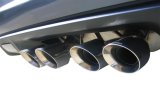 Corsa 06-11 Chevrolet Corvette C6 Z06/ZR1 Sport Cat-Back Dual Rear Exit w/ Twin 4.0in Black Tips thumbnail 2