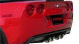 Corsa 06-11 Chevrolet Corvette C6 Z06/ZR1 Sport Cat-Back Dual Rear Exit w/ Twin 4.0in Black Tips thumbnail 5