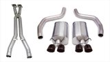 Corsa 06-11 Chevrolet Corvette C6 Z06/ZR1 Sport Cat-Back Dual Rear Exit w/ Twin 4.0in Black Tips thumbnail 8
