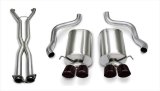Corsa 07-08 Corvette 2.5in. Sport Series Cat-Back Dual Rear Exit with Twin 3.5in. BLK PVD Tips thumbnail 7