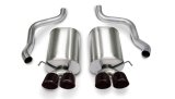 Corsa 07-08 Corvette 2.5in. Sport Series Cat-Back Dual Rear Exit with Twin 3.5in. BLK PVD Tips thumbnail 8