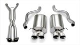 Corsa 06-08 Chevrolet Corvette C6 (A/T) 2.5in Sport Cat-Back Exhaust - 3.5in Black Twin Tips thumbnail 6