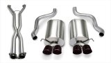Corsa 06-08 Corvette C6 Sport Cat-Back Dual Rear Exit w/ 3.5in Black PVD Tips thumbnail 6