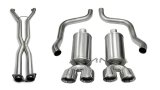 Corsa 05-08 Chevrolet Corvette (C6) 2.5in Xtreme Cat-Back Exhaust - 3.5in Twin Tips thumbnail 1