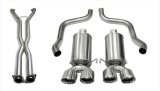 Corsa 05-08 Chevrolet Corvette (C6) 2.5in Xtreme Cat-Back Exhaust - 3.5in Twin Tips thumbnail 6