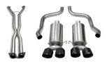 Corsa 05-08 Chevrolet Corvette (C6) 2.5in Xtreme Cat-Back Exhaust - 3.5in Black Twin Tips thumbnail 8