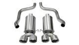 Corsa 06-08 Chevrolet Corvette C6 (A/T) 2.5in Xtreme Cat-Back Exhaust - 3.5in Twin Tips thumbnail 7